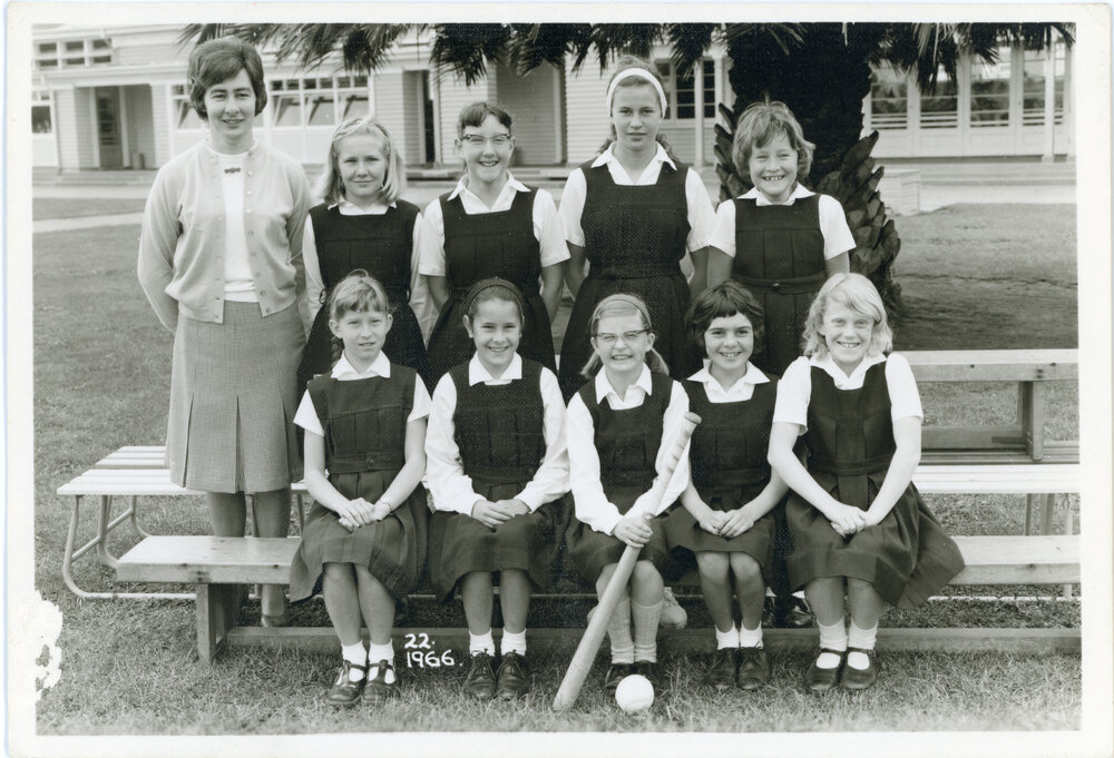 Hastings Central School Softball, 1966
