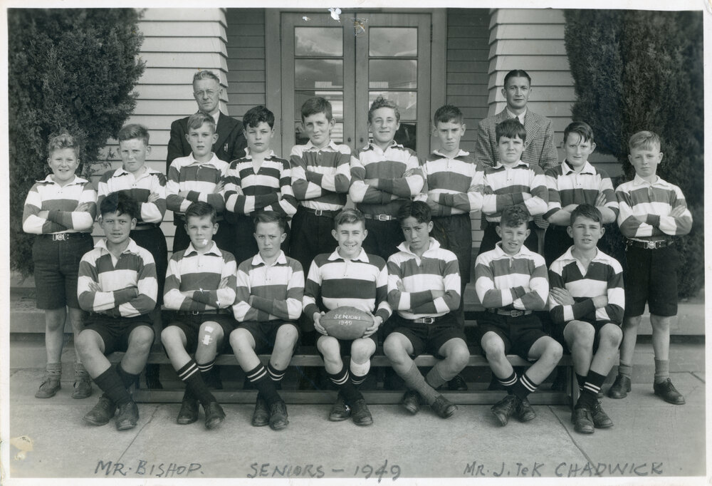 Hastings Central School Rugby, 1949