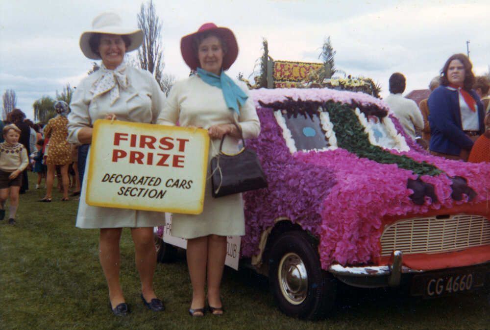 Decorated Car at Blossom Festival