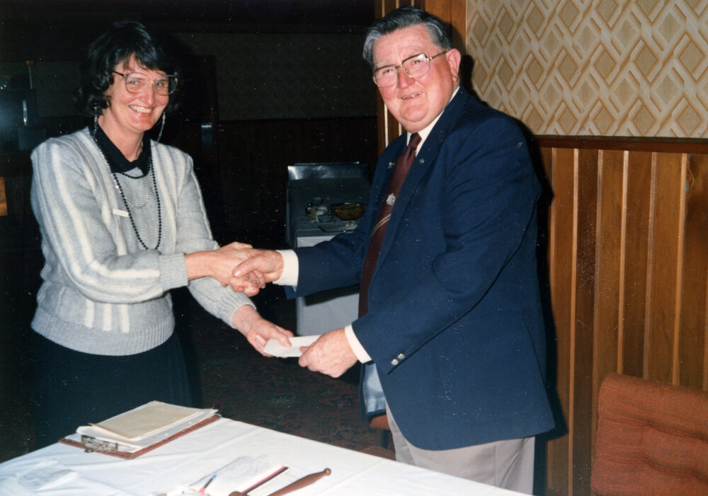 Presentation of Cheque