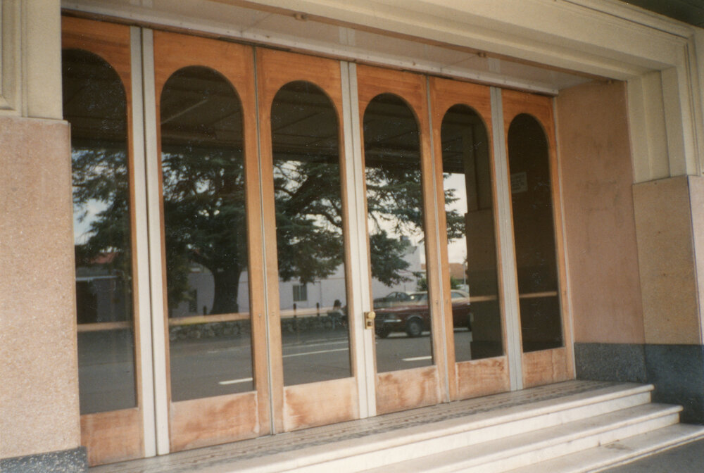 Hastings Municipal Theatre Doors