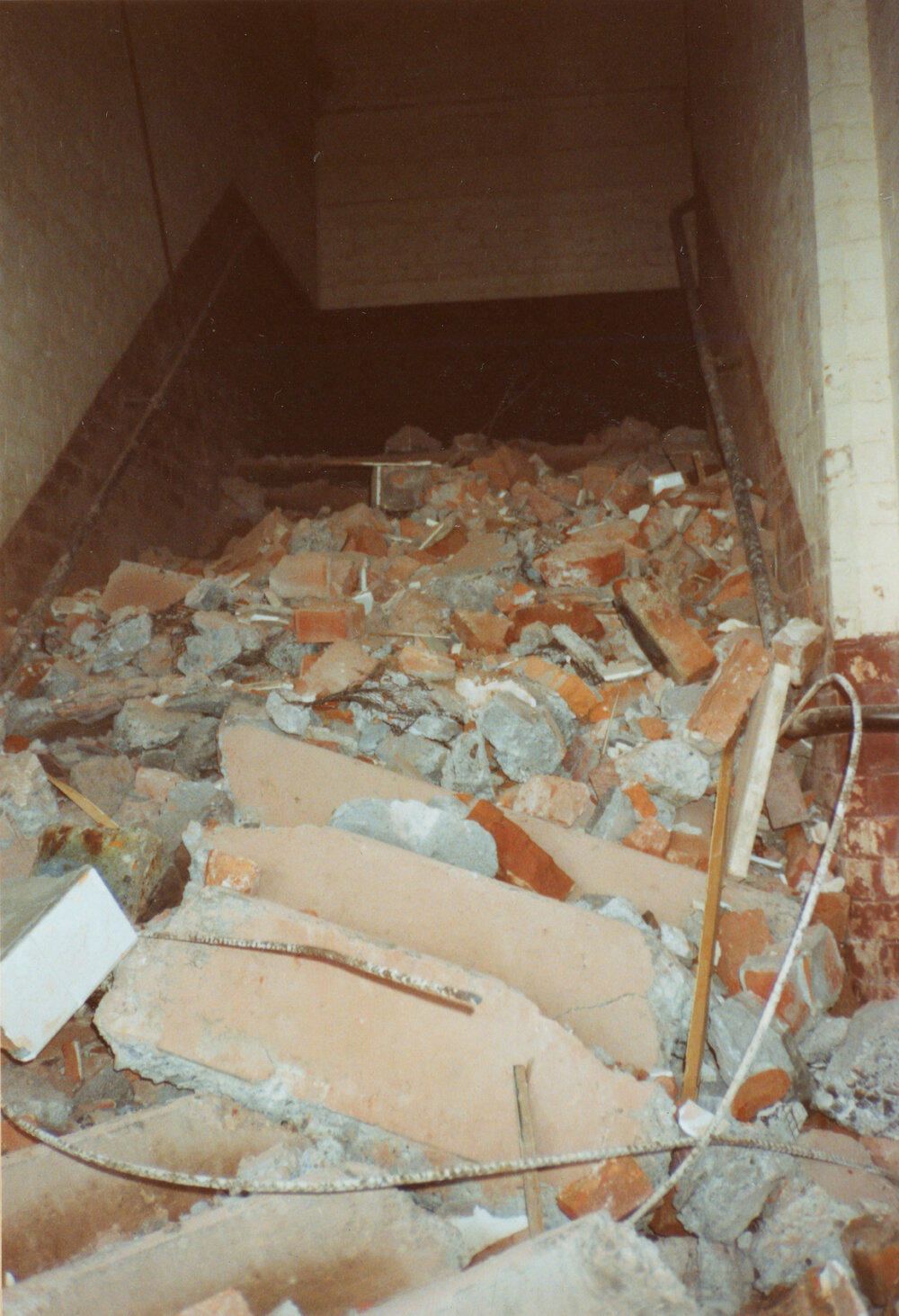 Hastings Municipal Theatre Stairway Construction