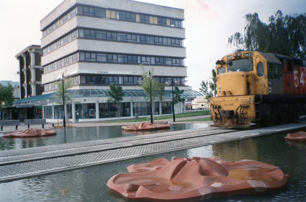 CBD Fountain with Train
