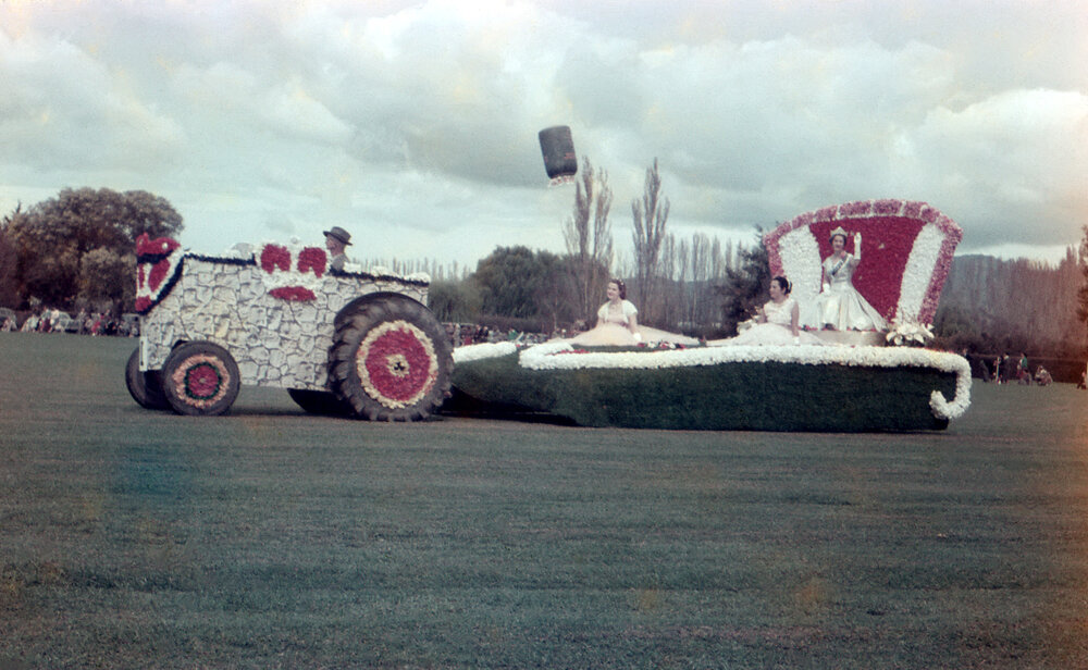 Blossom Queen Float 1957