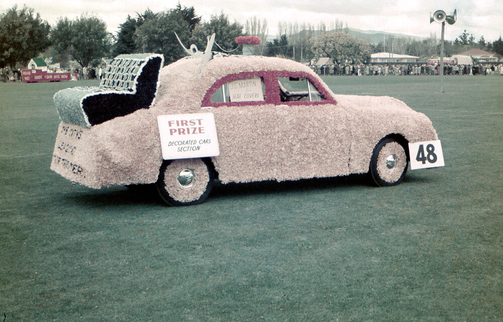 J.G. Martin Decorated Car