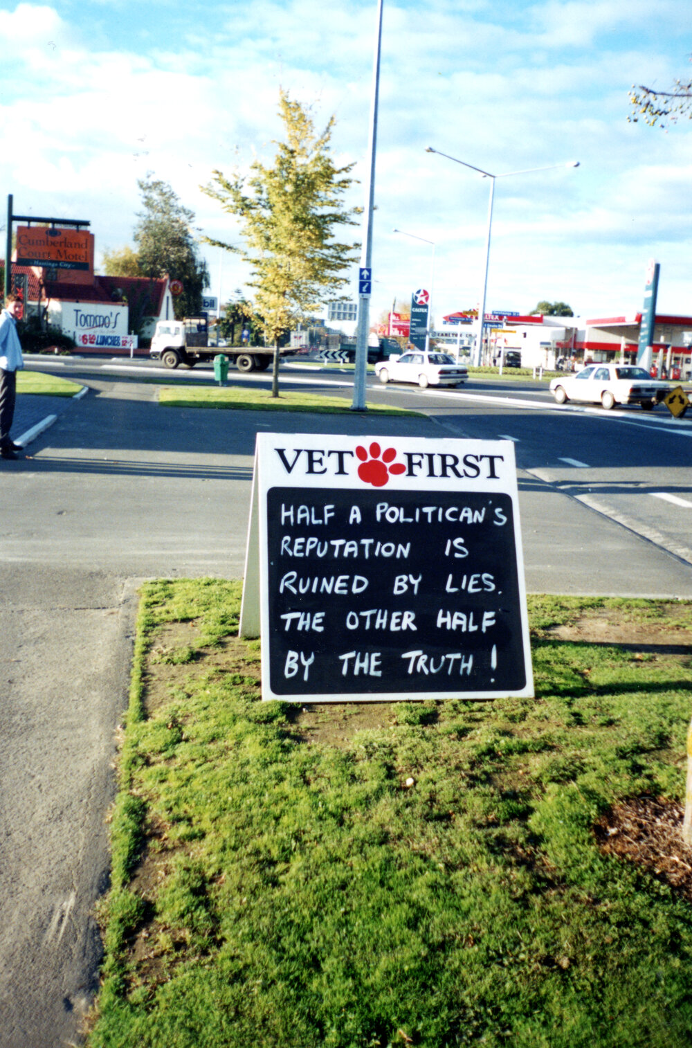 Vet First Sign
