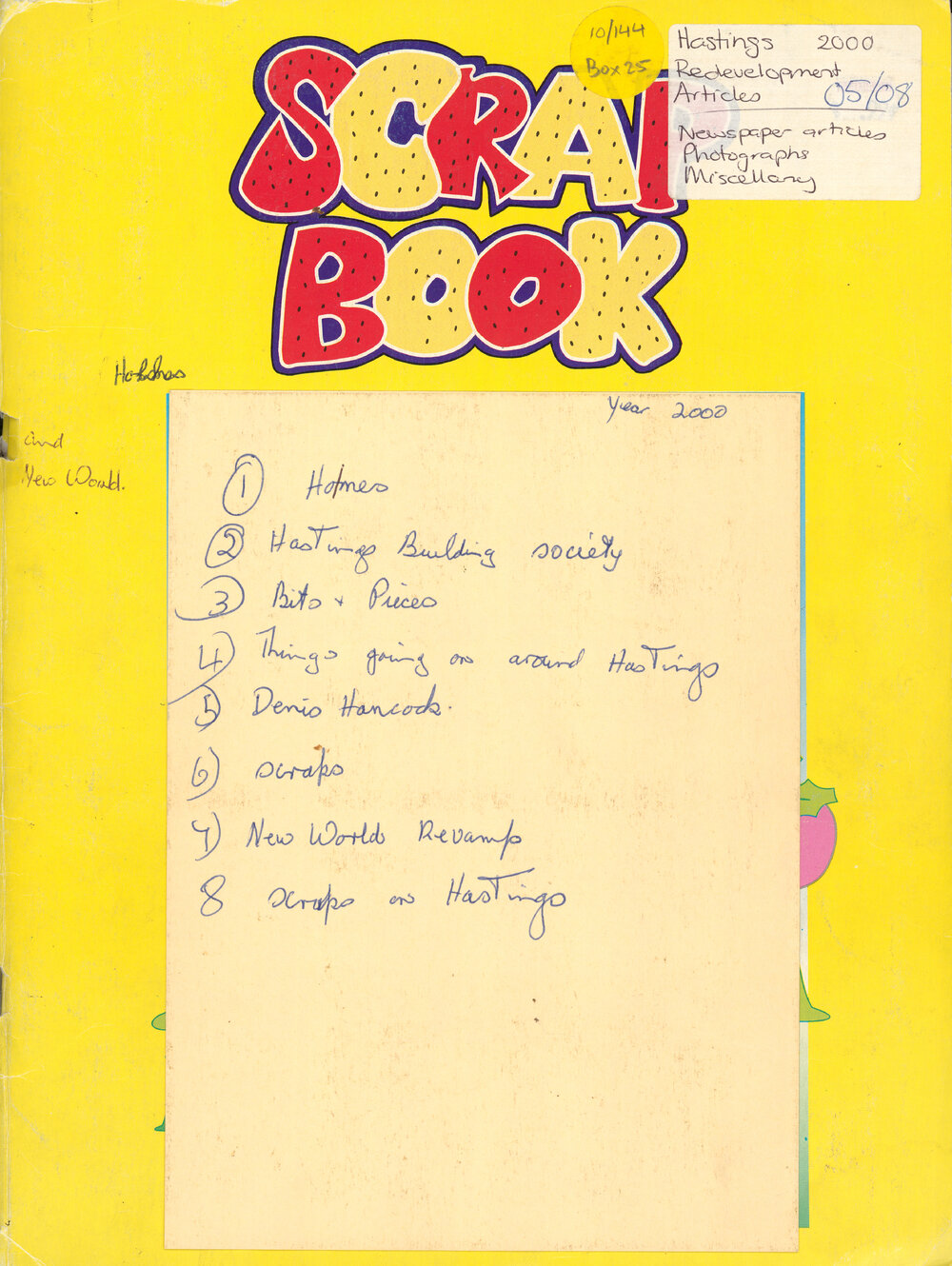 Lancaster Scrapbook 10-144