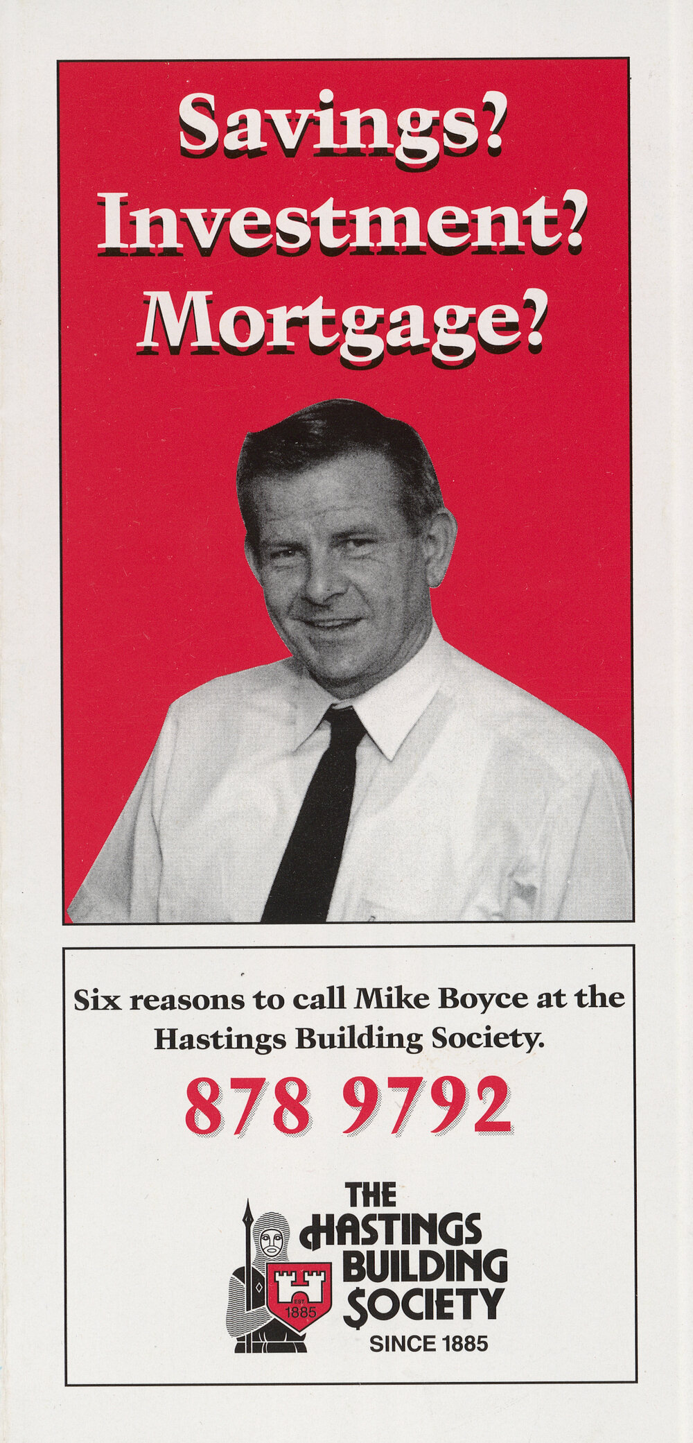 Hastings Building Society Flyer