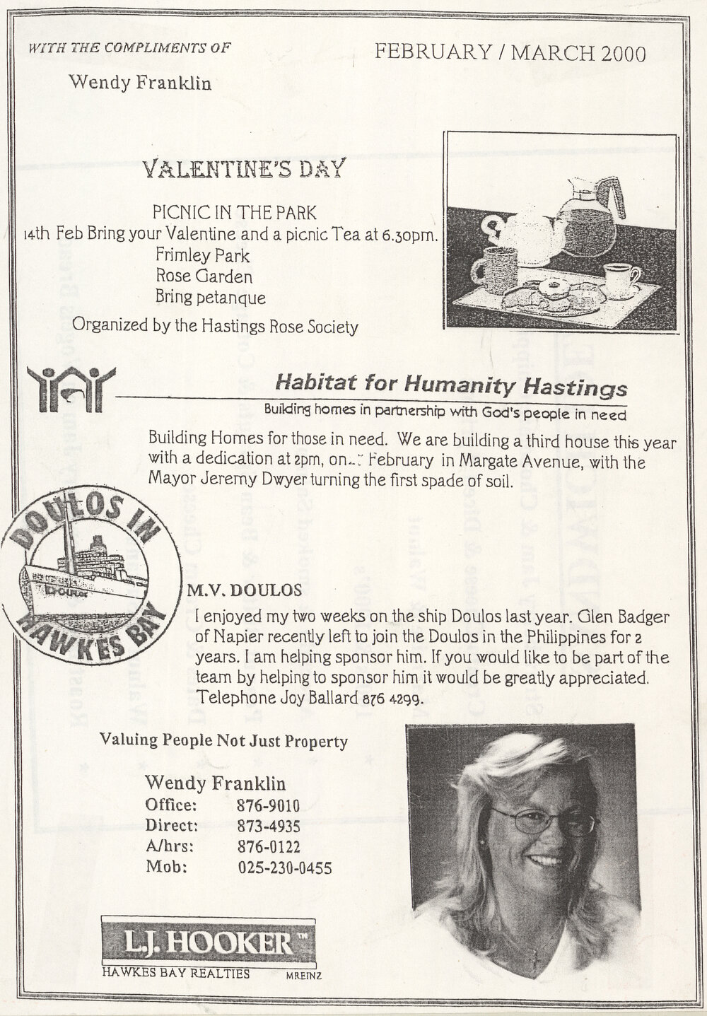 L.J. Hooker Newsletter