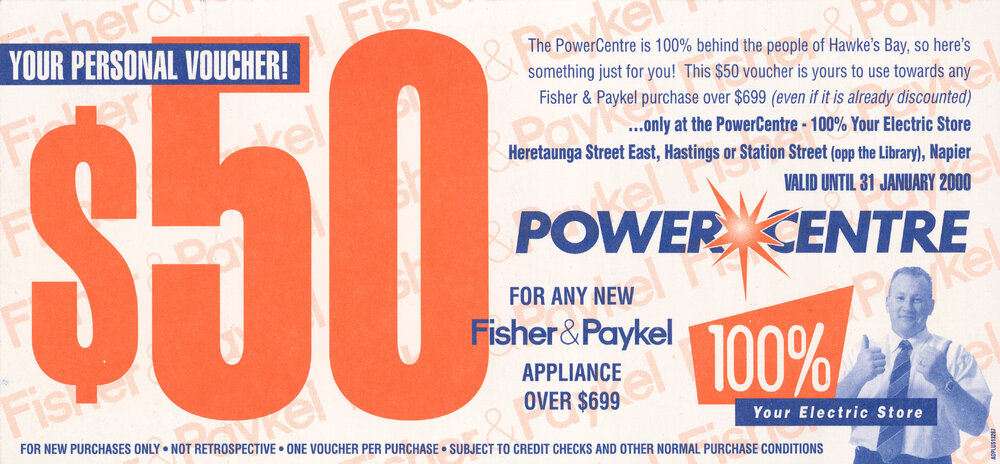 Power Centre Voucher