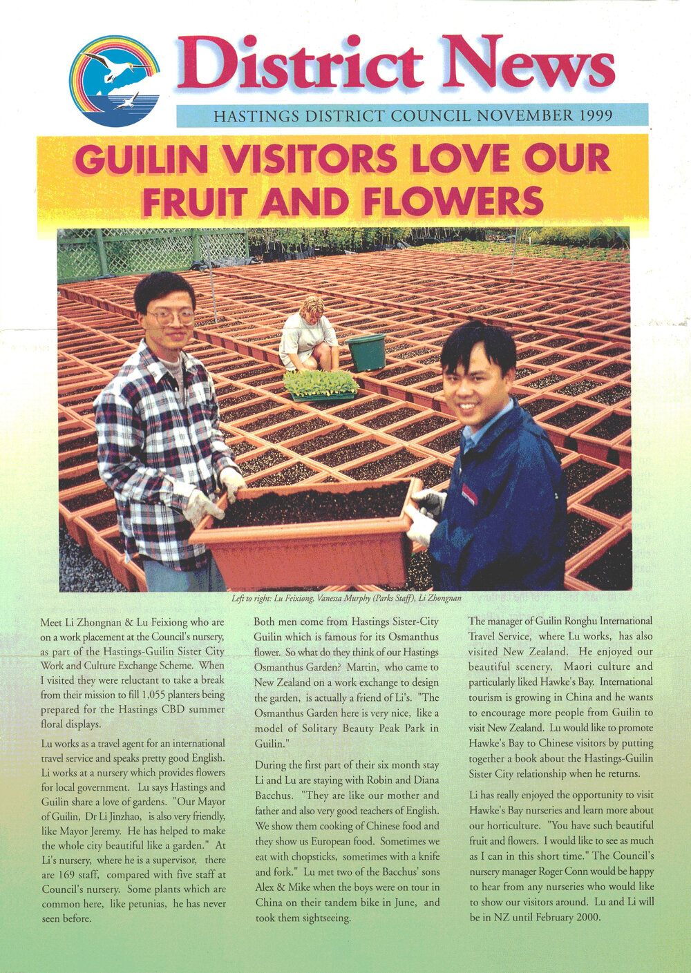 District News November 1999