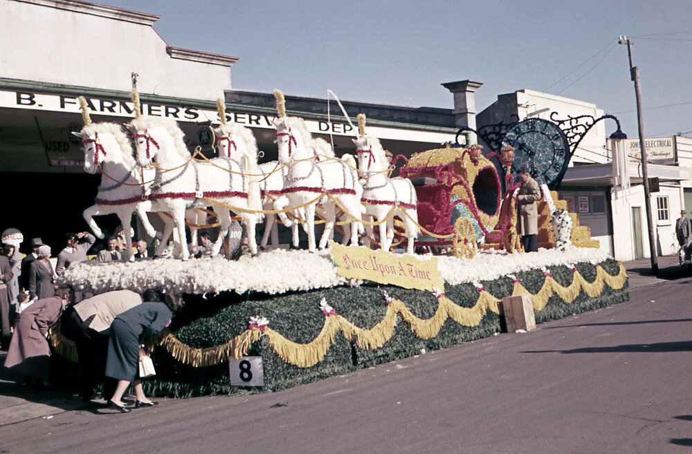HB Farmers Cinderella Float 1959