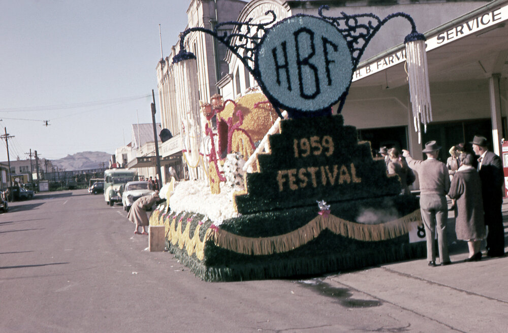 HB Farmers Cinderella Float 1959