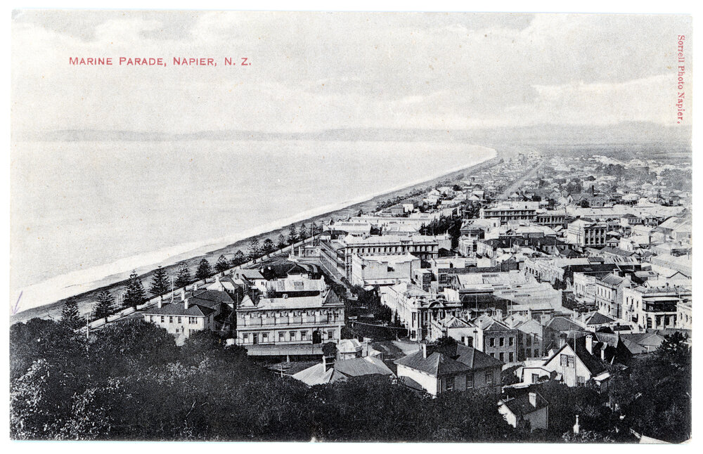 Marine Parade, Napier, N.Z.