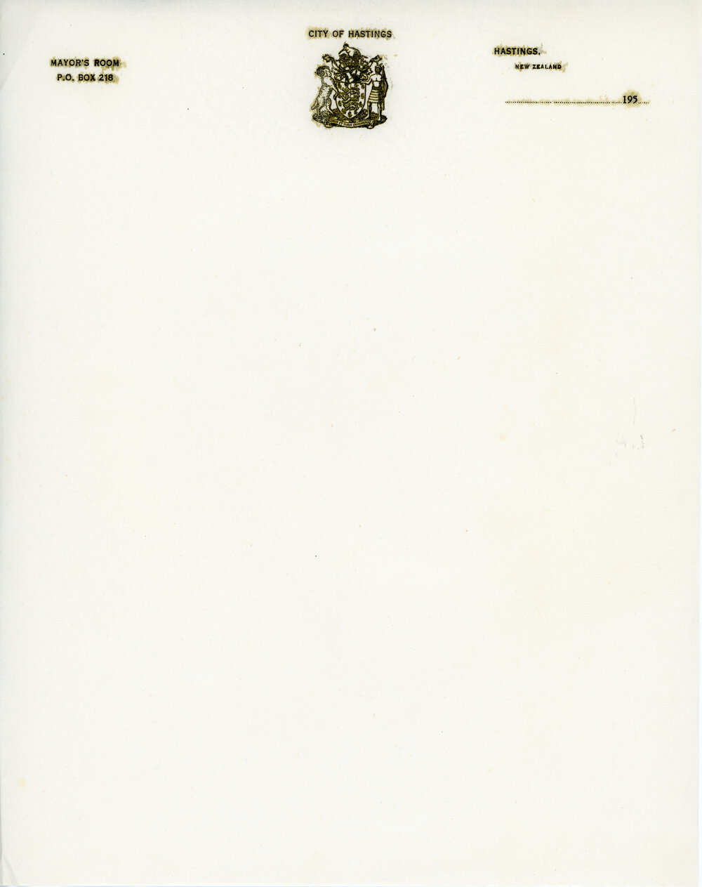 City of Hastings Paper