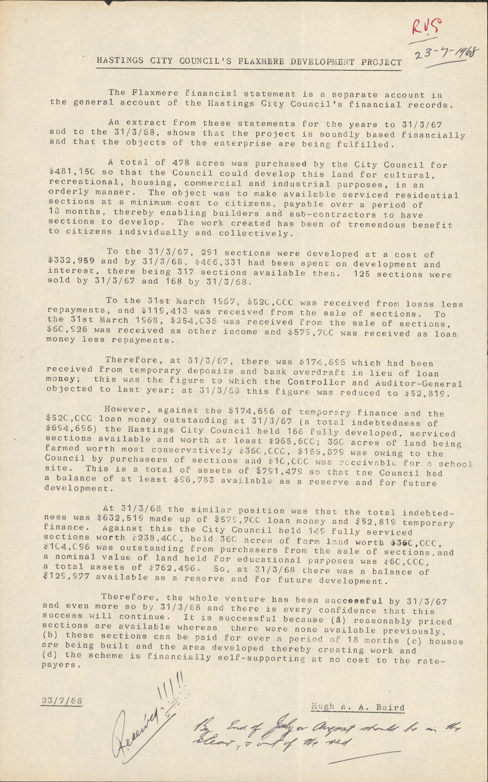 Hastings City Council Flaxmere Development