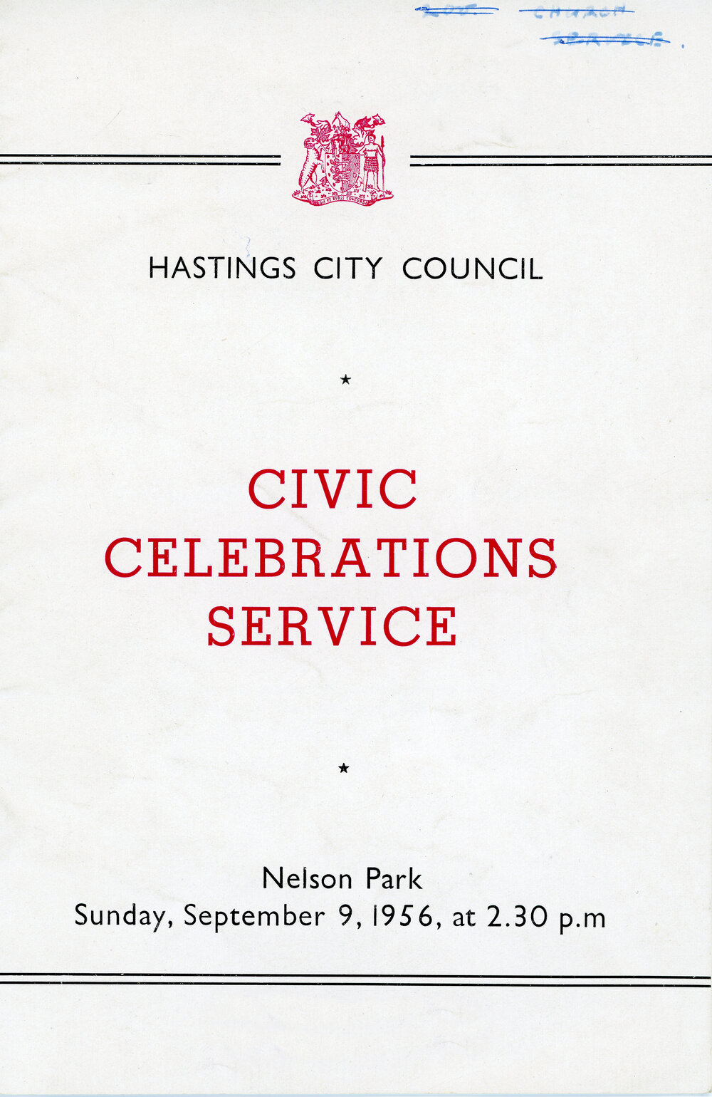 Civic Celebrations Service