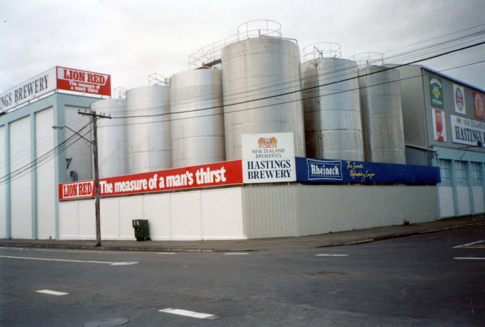 Beer Silos Hastings Brewery
