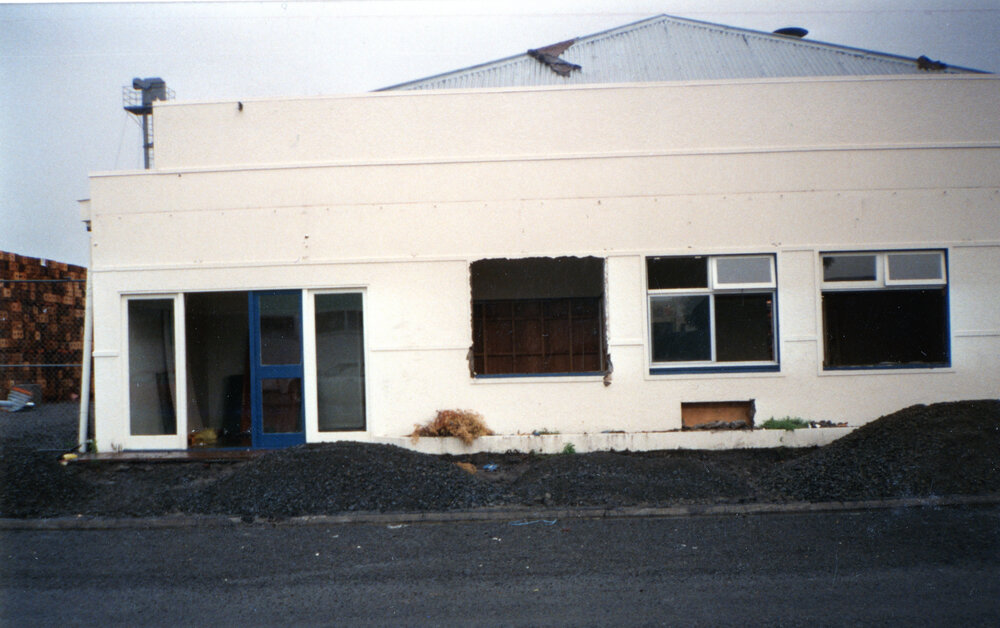 Office Demolition at Hastings Brewery