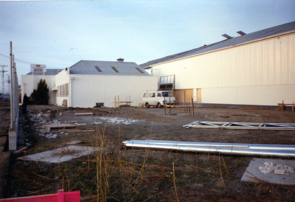 Hastings Brewery During Redevelopment