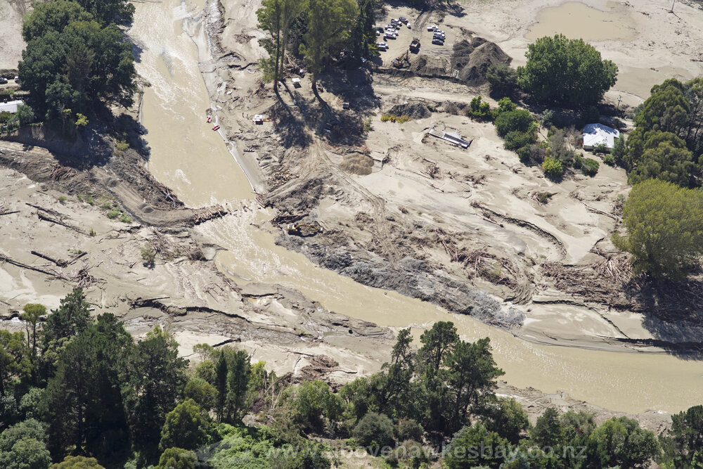 Two Homes Buried on Puketitiri Road