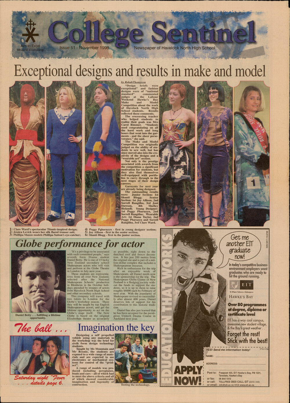 College Sentinel 1998