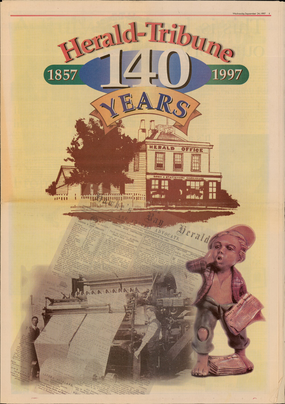 Hawke's Bay Herald Tribune - 140 Years