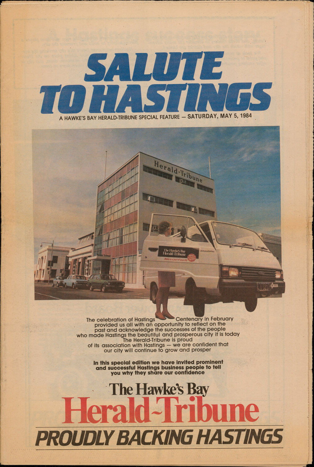 Hawke's Bay Herald Tribune - Salute to Hastings