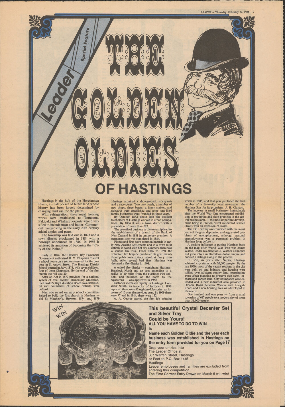 Hastings Leader - The Golden Oldies