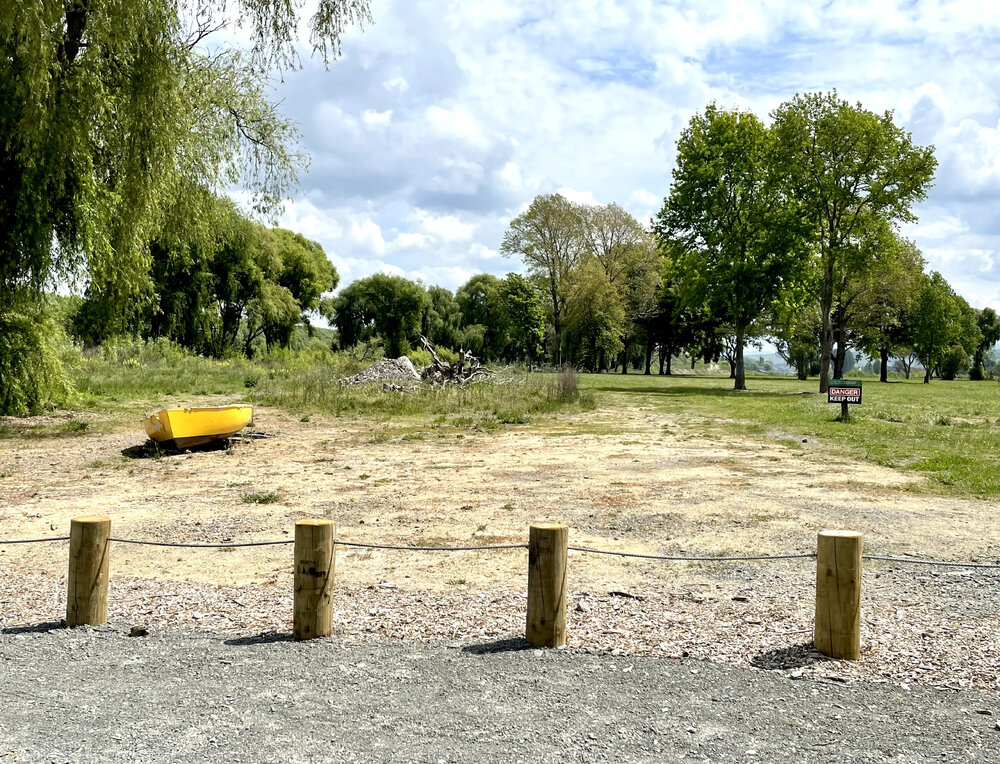 Boat at Puketapu Park