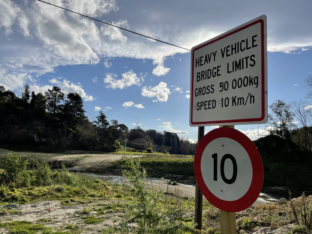 Bailey Bridge Signs