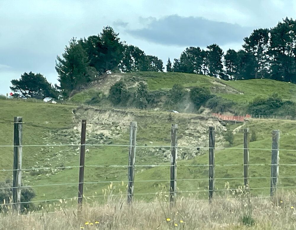Puketitiri Road Slips