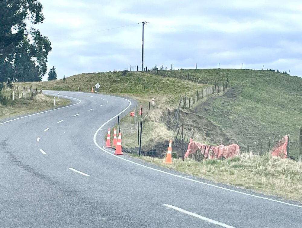 Puketitiri Road Washout