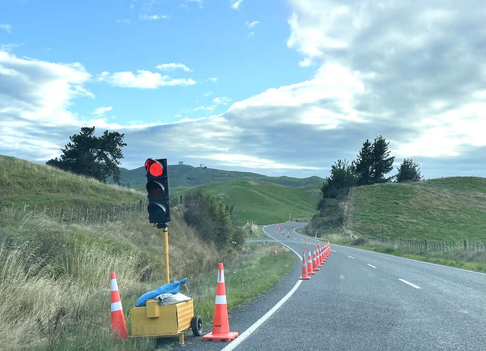 Traffic Lights Puketitiri Road