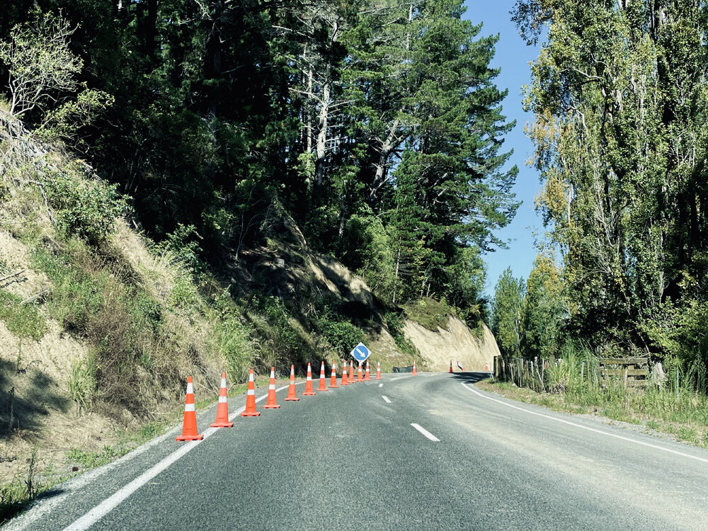 Puketitiri Road near Seafield Intersection