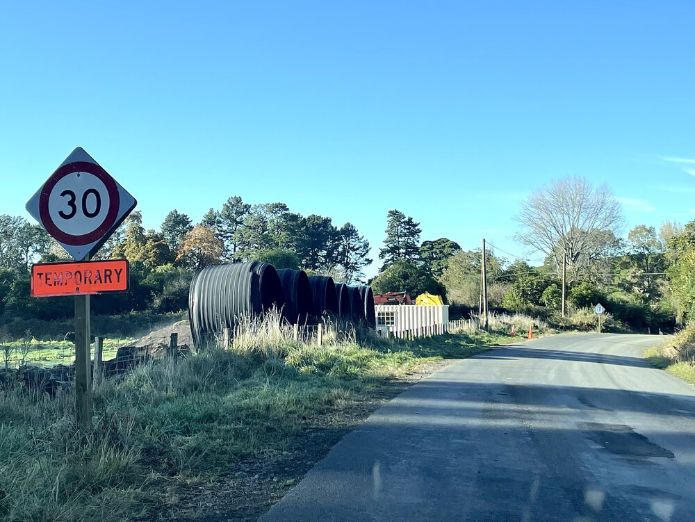Hendley Road Culvert Work