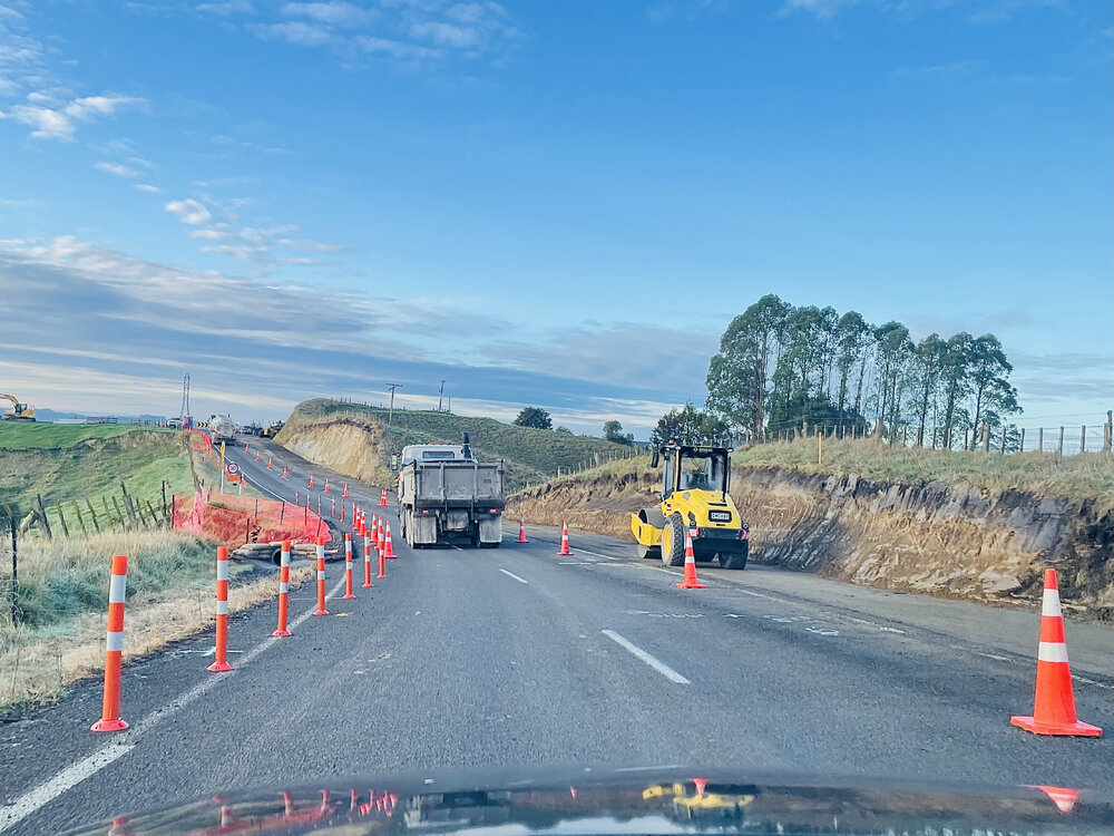 Puketitiri Road Repairs Near 2509