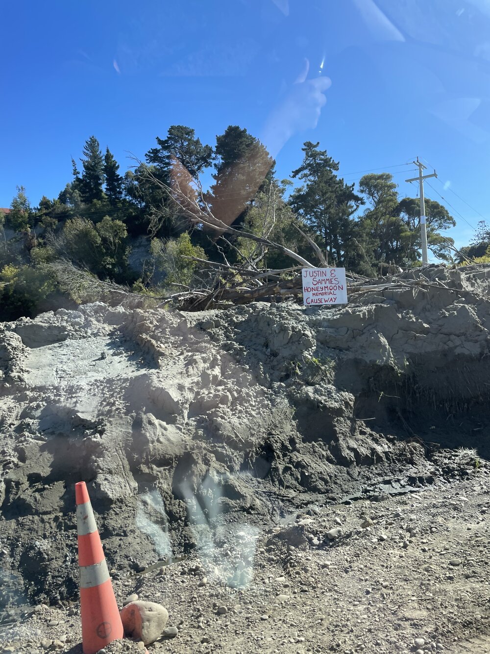 Sign on the Riverbank 2023