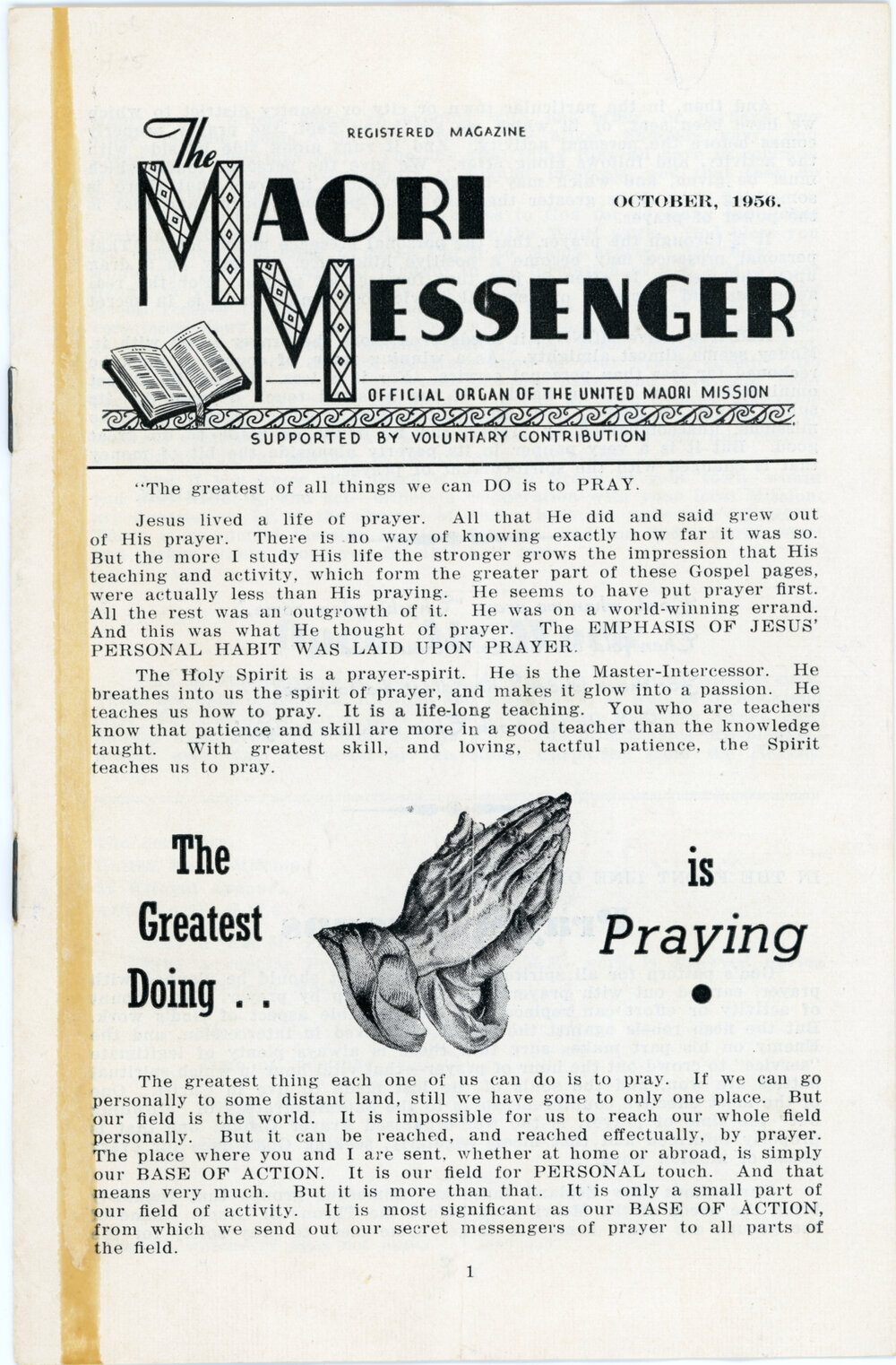 The Maori Messenger
