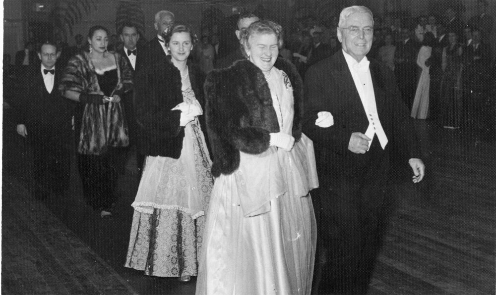 Procession at Labour Party Ball