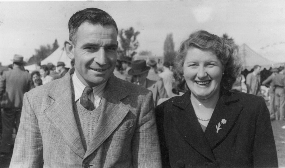 Fred and Ellen Miles at Showgrounds