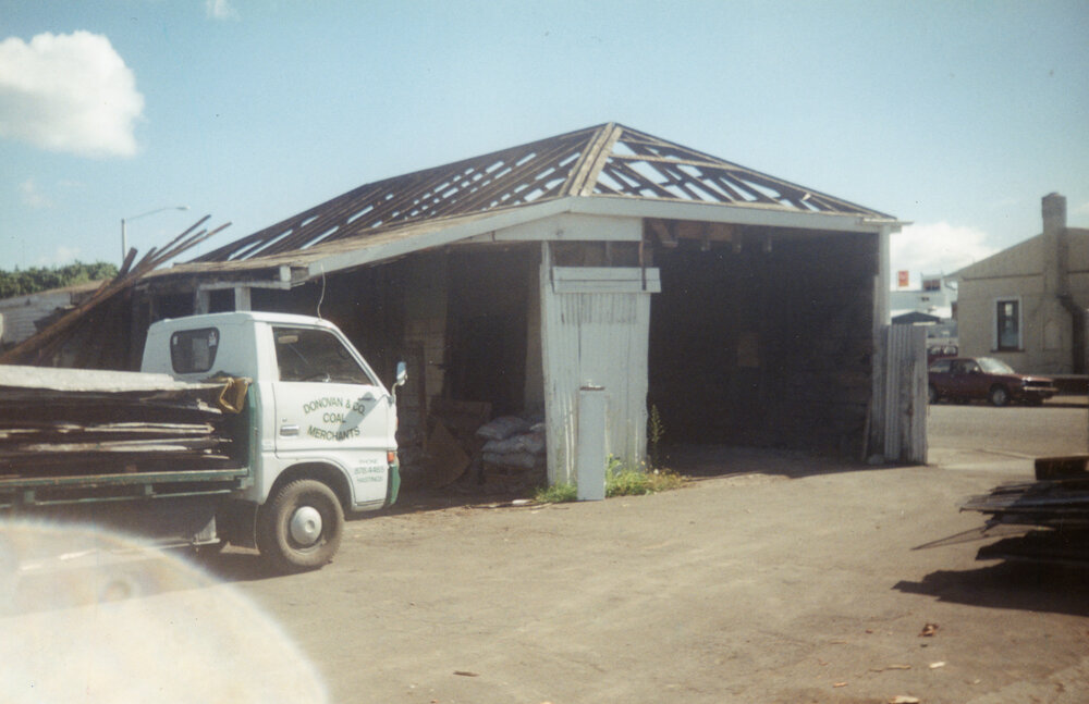 Shed During Demolition