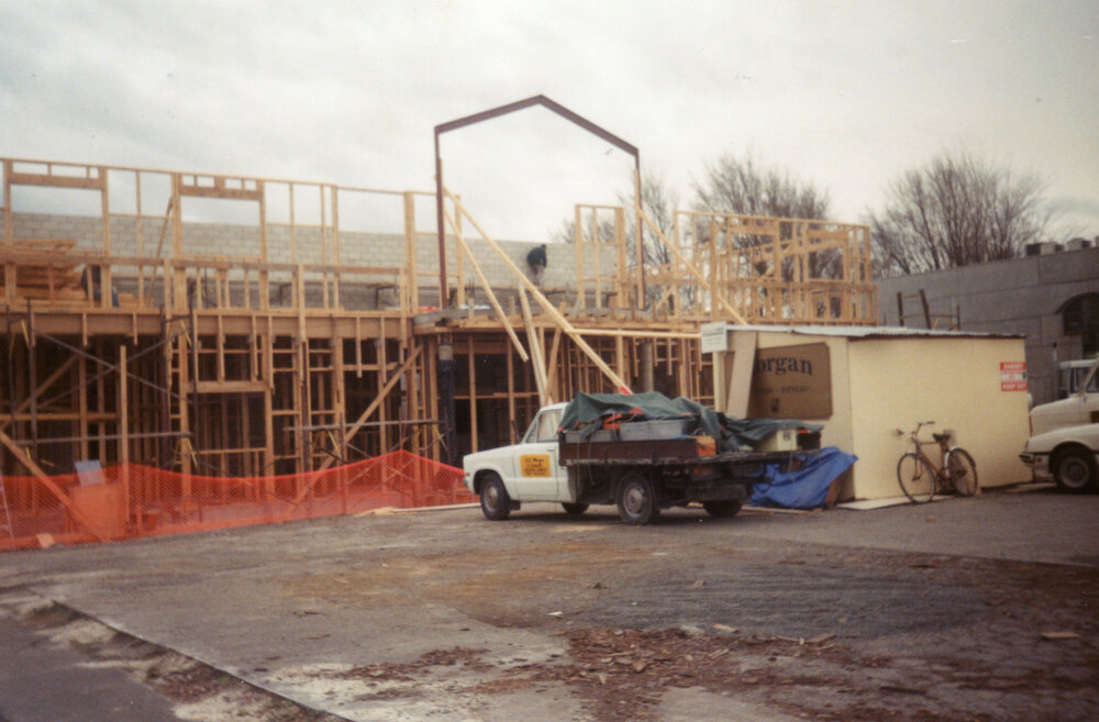Construction at 208 Warren Street