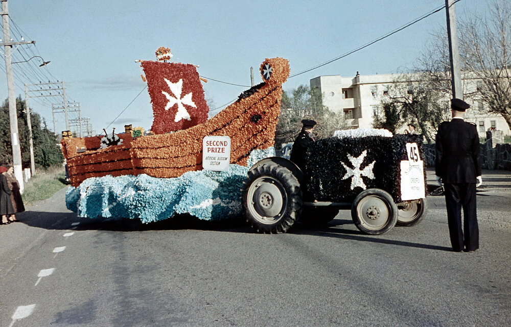 St John's Cadets Float 1955