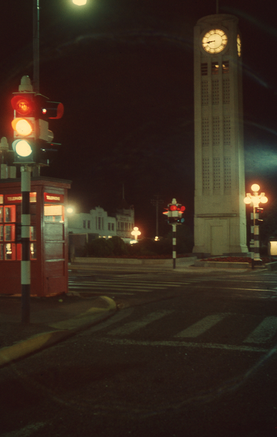 Hastings Clock Tower at Night
