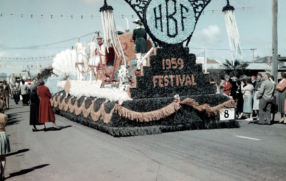 HB Farmers Cinderella Float 1959
