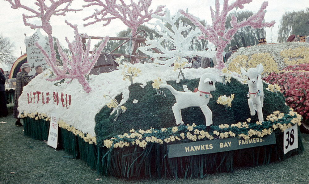 Little Bo Peep Float 1955