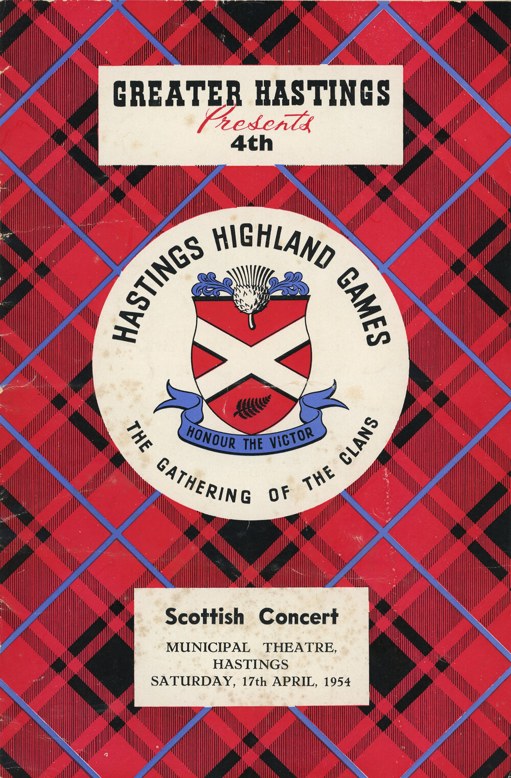Scottish Concert Programme