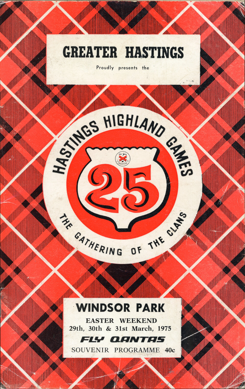 Highland Games Programme 1975