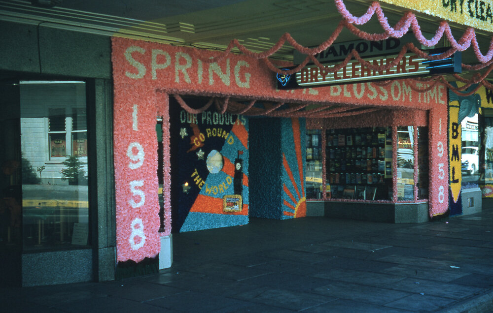 Diamond Dry Cleaners Shop Front 1958